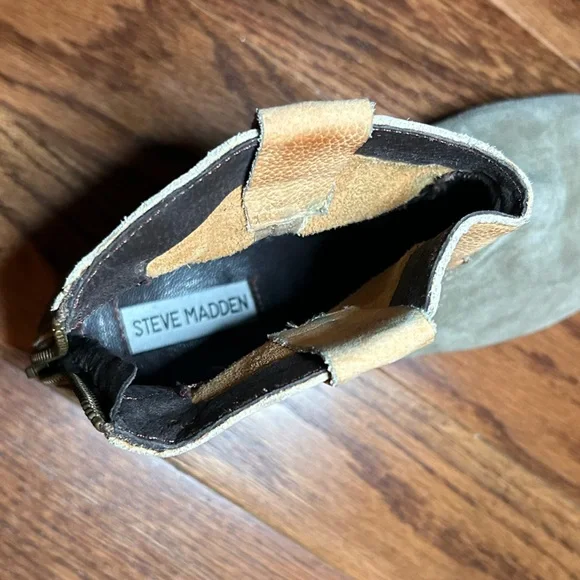 Steve Madden Midnite Western Ankle Boots Cowboy Boots Size 10 - Picture 7 of 9